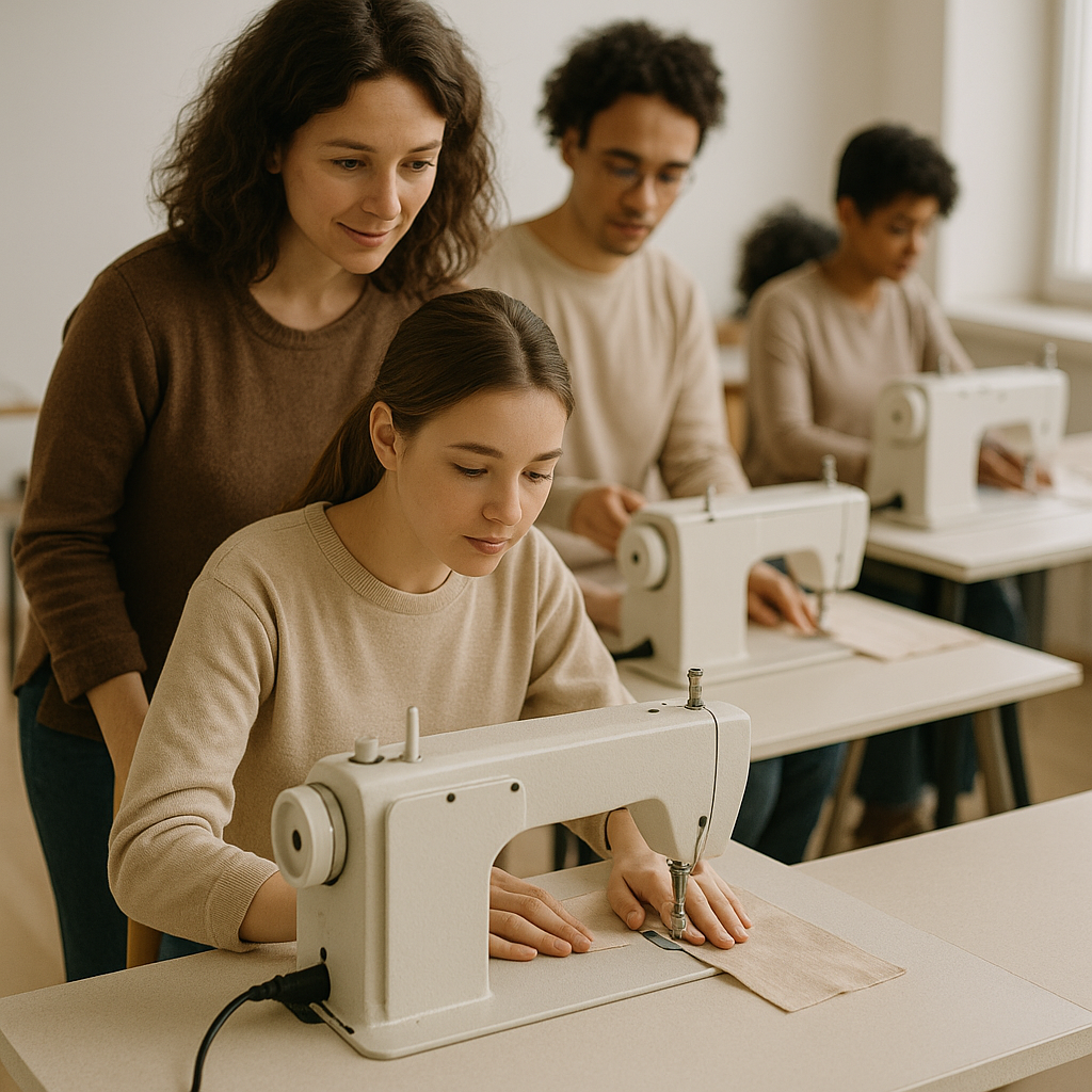 Cours de couture pour débutants